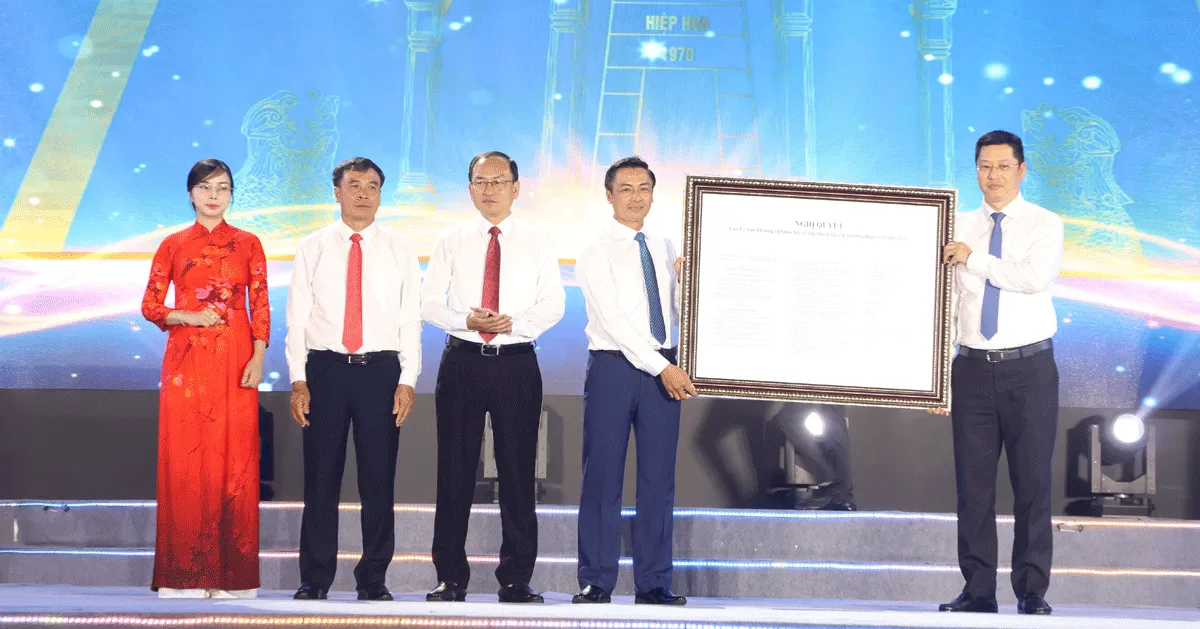 Công bố Nghị quyết thành lập phường Hiệp Hòa thuộc tỉnh Bắc Ninh