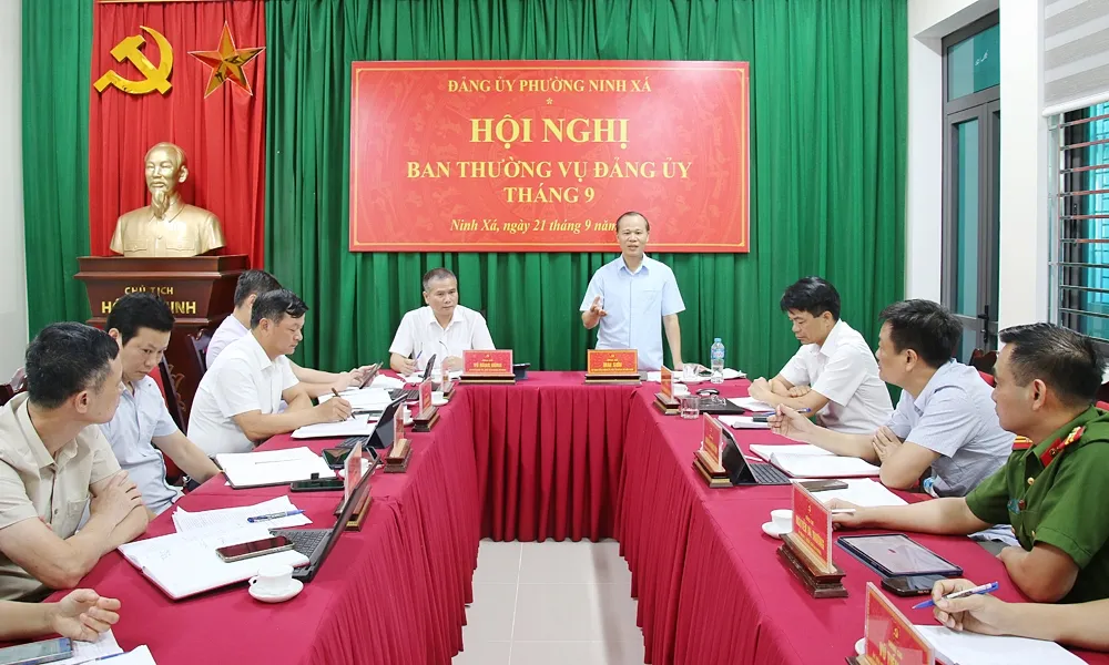 Phó Chủ tịch Thường trực UBND thành phố Mai Sơn: Phường Ninh Xá cần lựa chọn nhiệm vụ...
