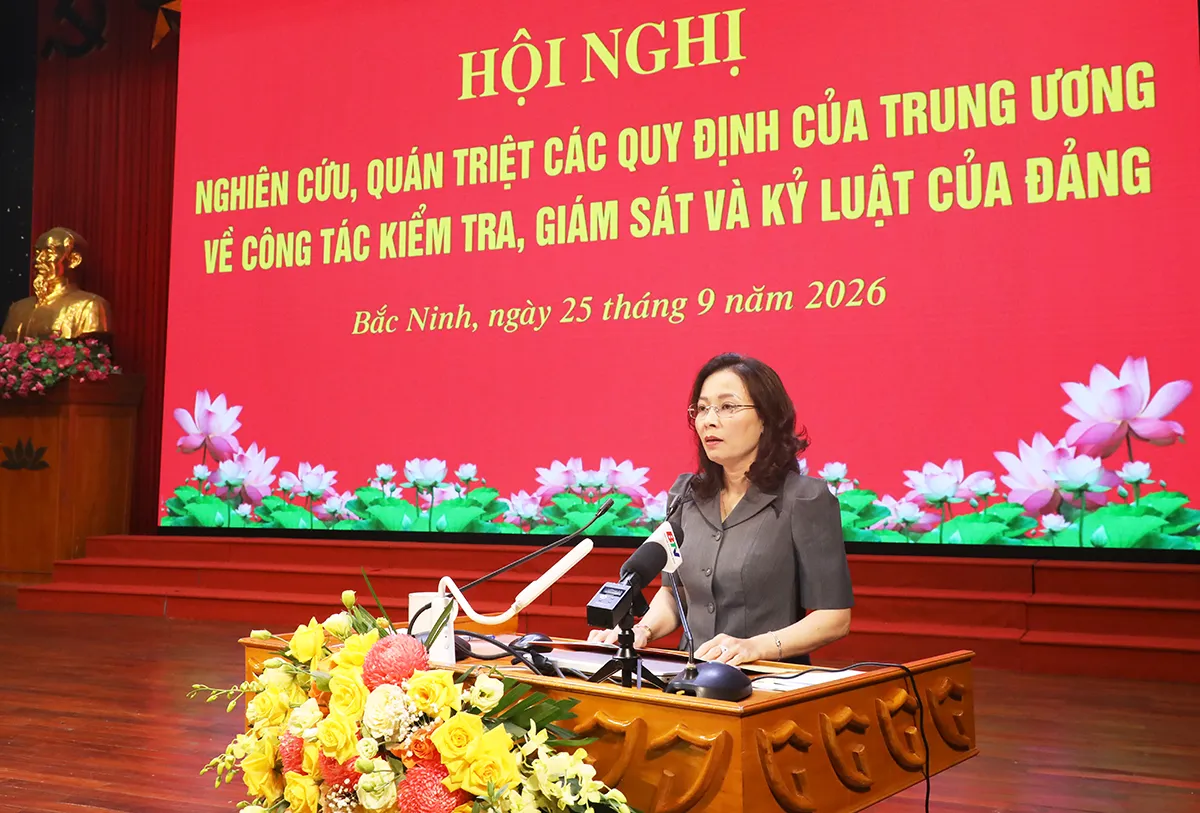 Thành ủy Bắc Ninh quán triệt, triển khai các quy định, kết luận, hướng dẫn của Trung...