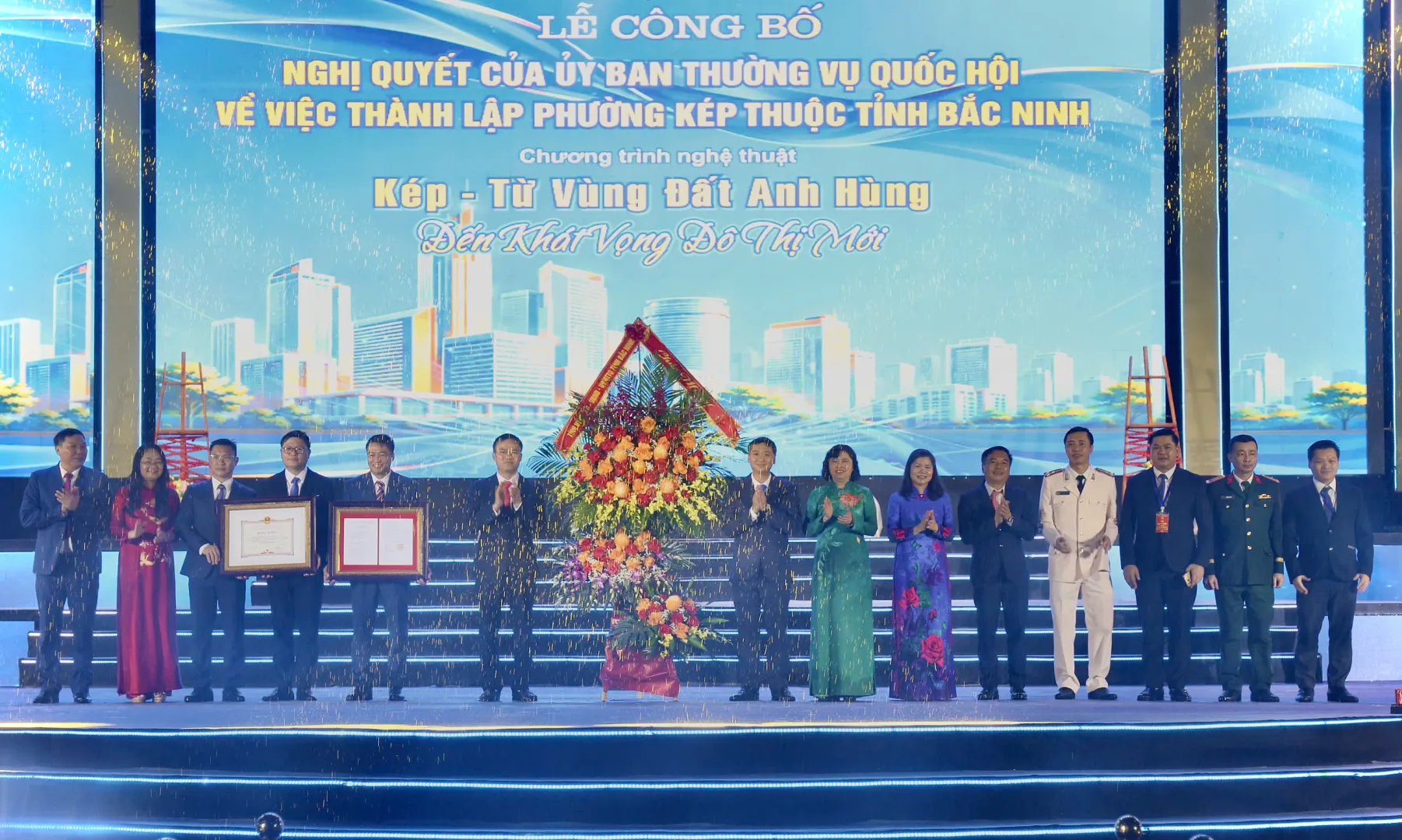 Phó Bí thư Tỉnh ủy, Chủ tịch HĐND tỉnh Nguyễn Việt Oanh: Xây dựng phường Kép trở...